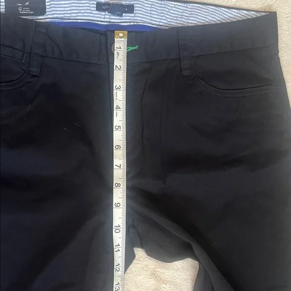 NWT Tommy Hilfiger Black Straight leg pants sz 12 - Picture 4 of 9